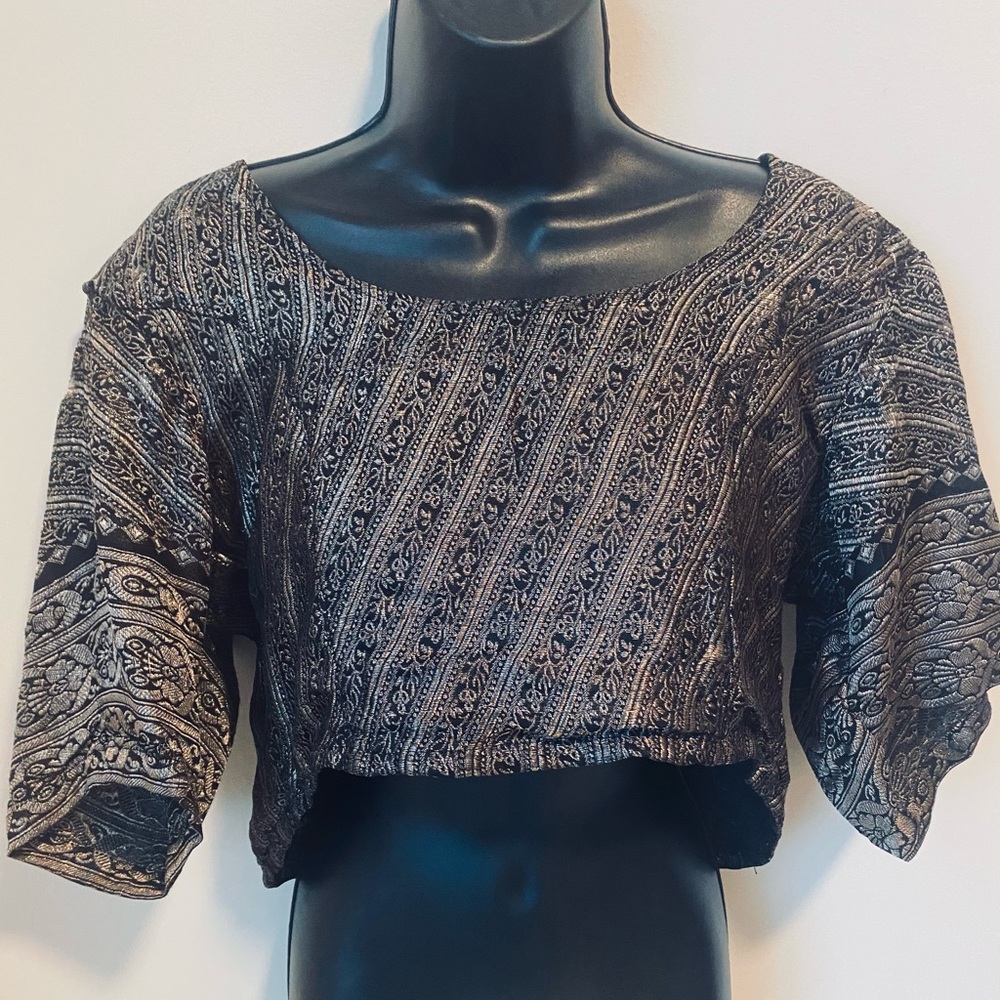 Golden Goddess Crop Top